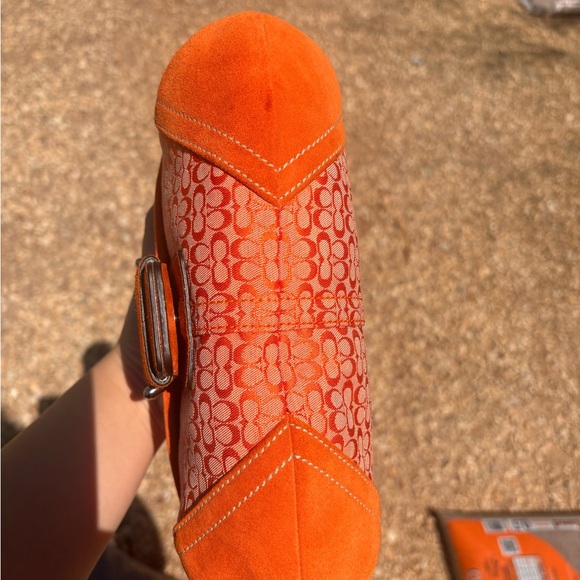 NWT Vintage Coach Orange Women's Bag - Picture 6 of 8